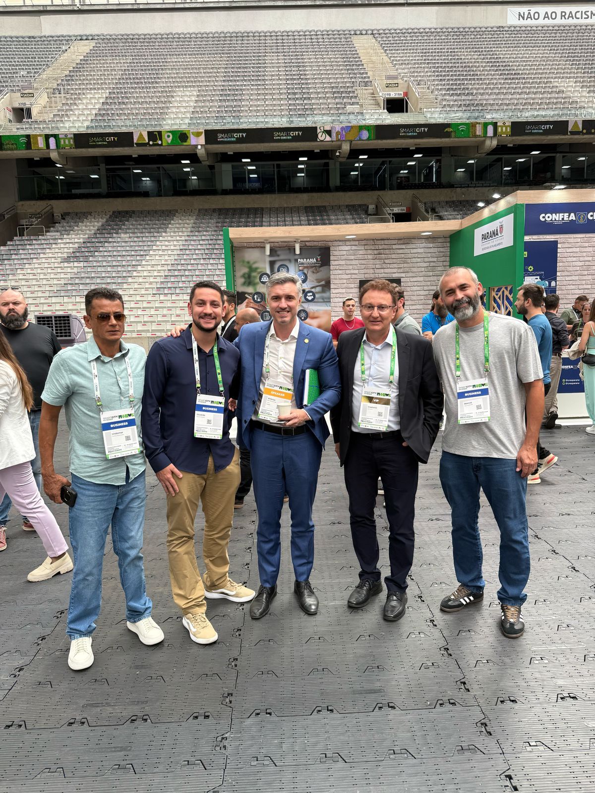 Secretário de Obras de Cubatão participa do Smart City Expo em Curitiba 2025